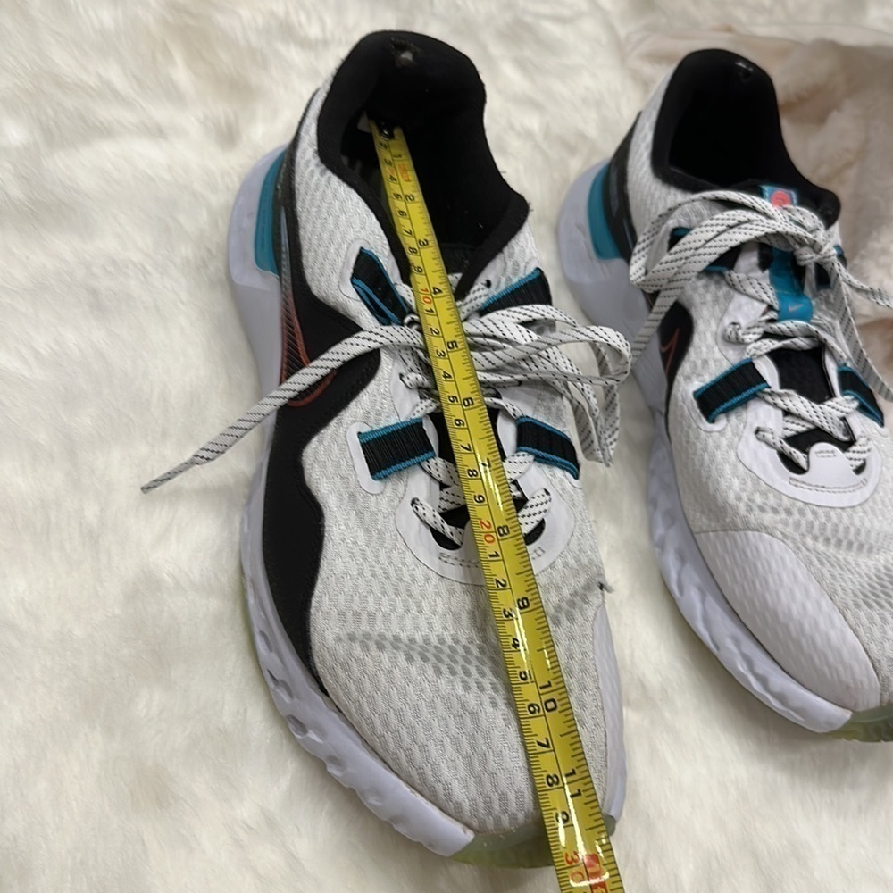 Nike renew white/black/blue/orange workout shoe size 11.5 - Picture 7 of 15
